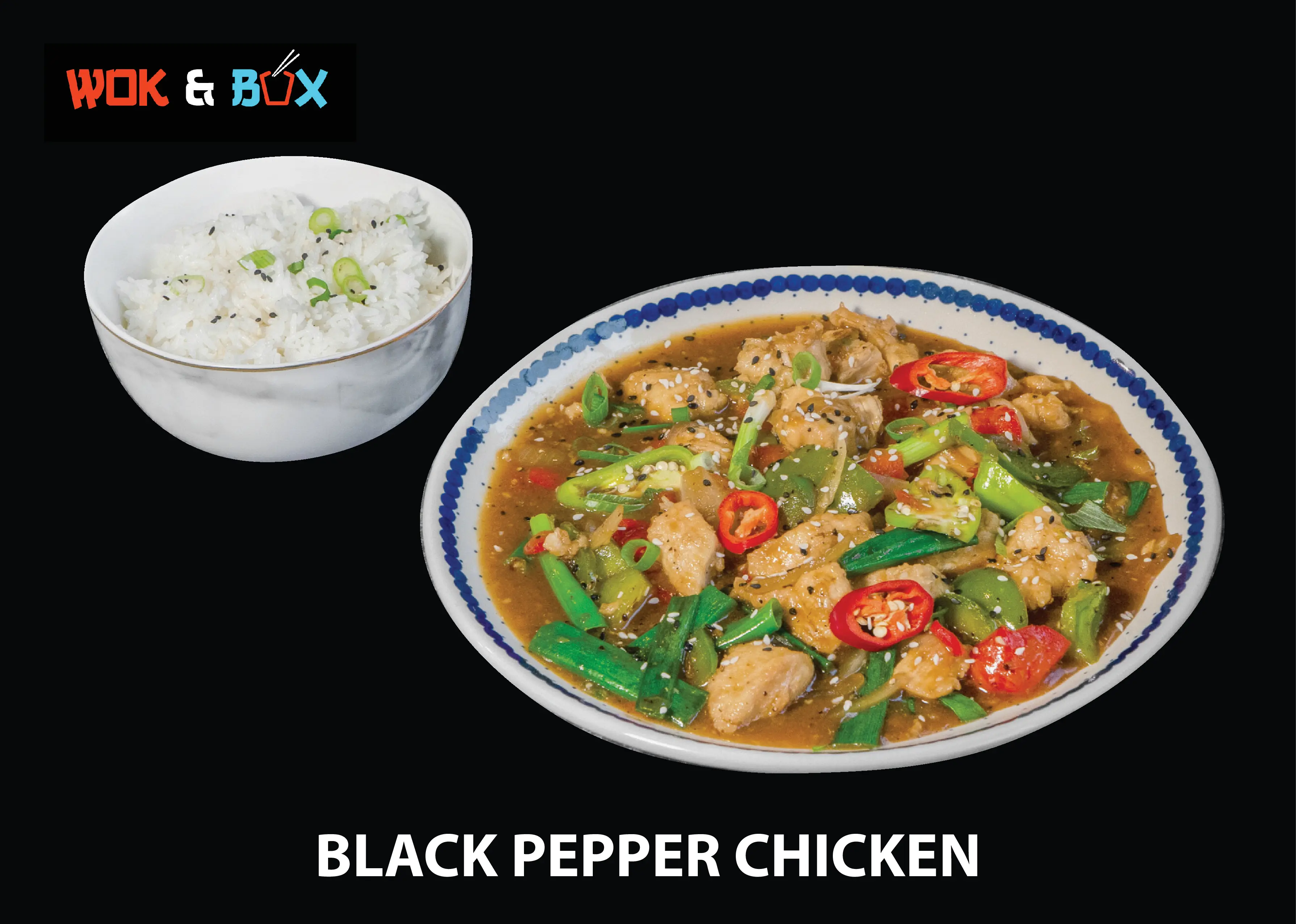 Black pepper chicken